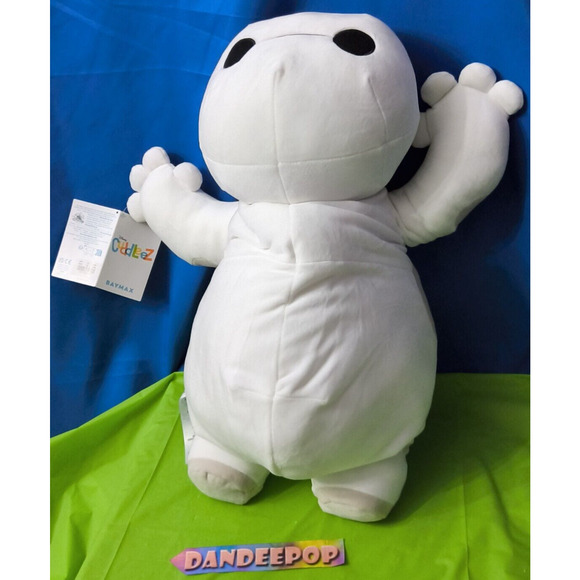 Disney Store Big Hero 6 Baymax Cuddleez Soft White Pillow Buddy 22" With Tags - Picture 4 of 9
